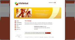 Desktop Screenshot of infogenius.com